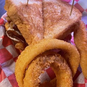 Billie's Burgers & Beer Texas Toast BLT