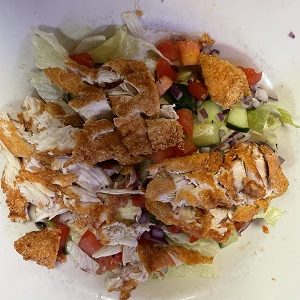 Billie's Burgers & Beer Buffalo Chicken Salad