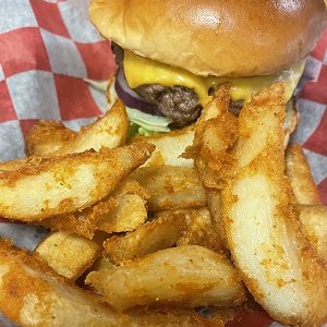 Billie's Burgers & Beer Cheeseburger