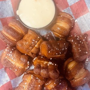 Billie's Burgers & Beer Pretzels & Queso Cheese