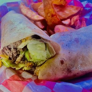 Billie's Burgers & Beer Steak Wrap